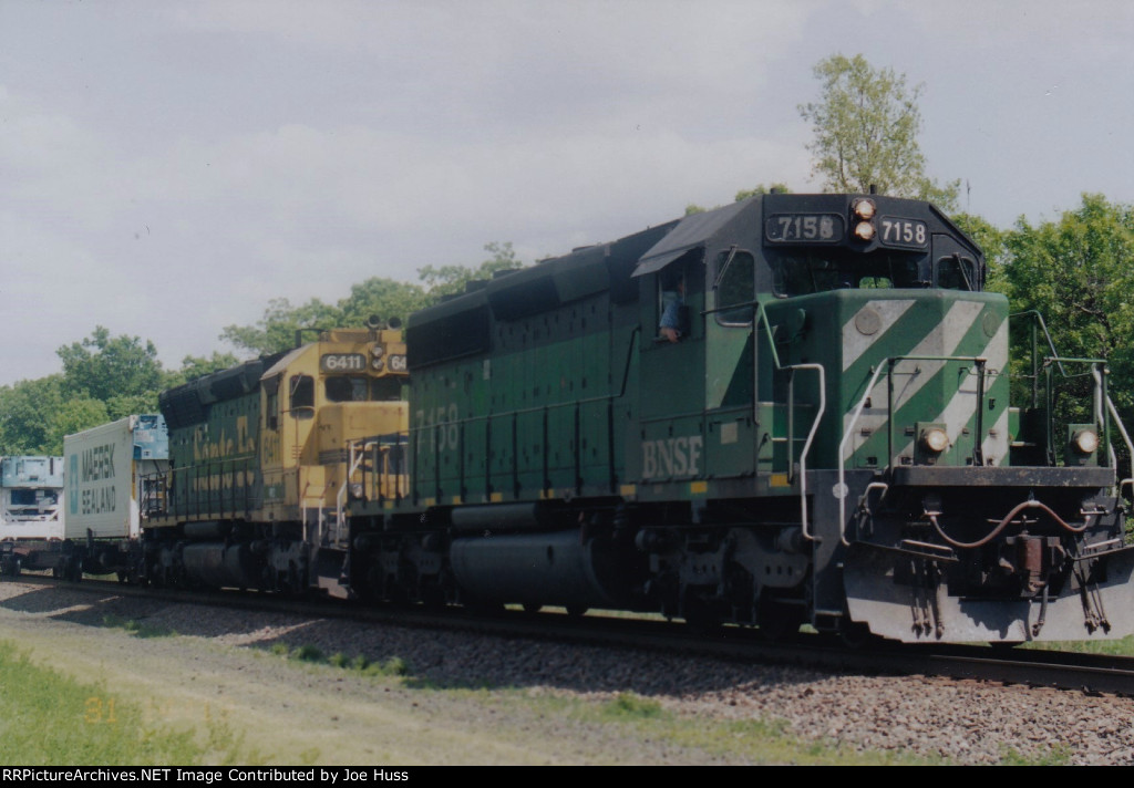 BNSF 7158 West